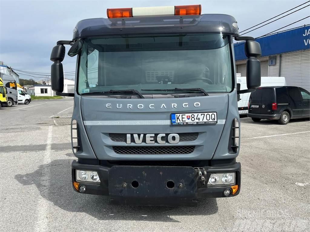 Iveco EuroCargo Rol kiper kamioni s kukama za dizanje