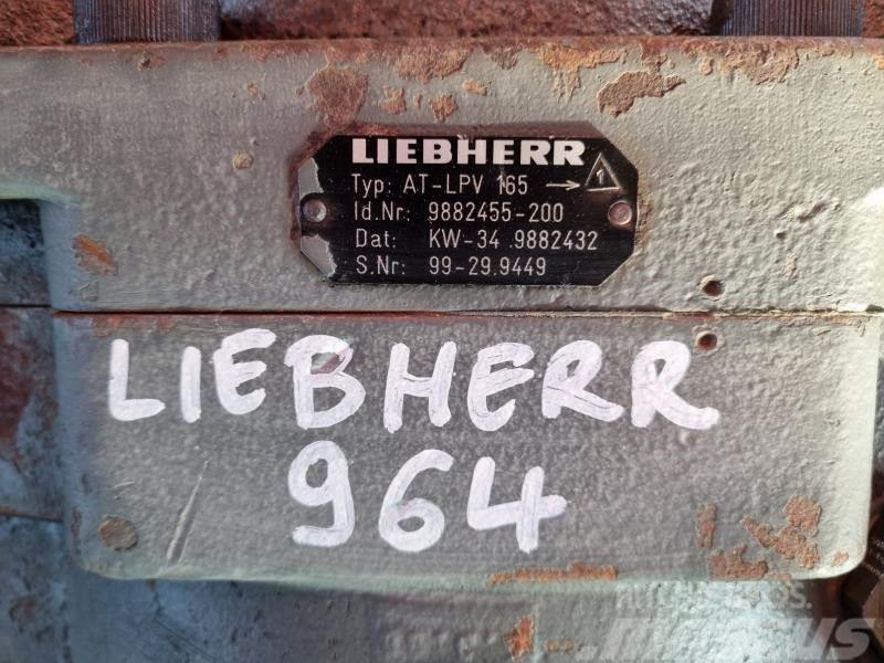 Liebherr R 964 LPV 165 POMPA HYDRAULICZNA Hidraulika