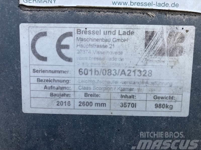 Bressel & Lade Leichtgutschaufel 260cm Priključci za prednji utovarivač