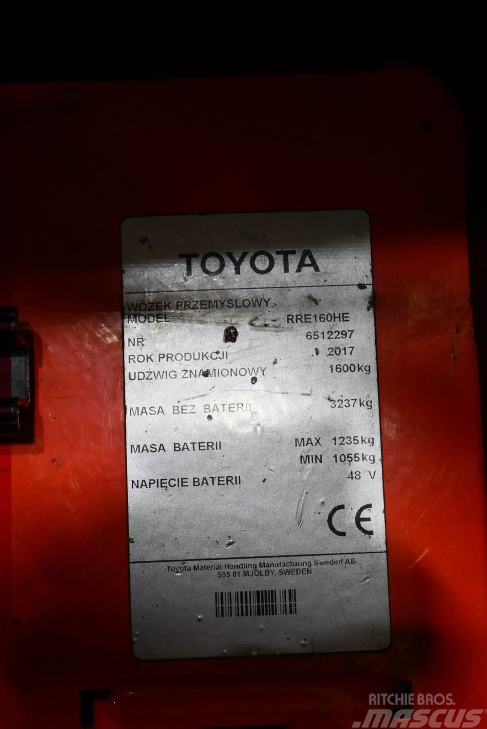 Toyota RRE160HE Viličari sa pomičnim stupom