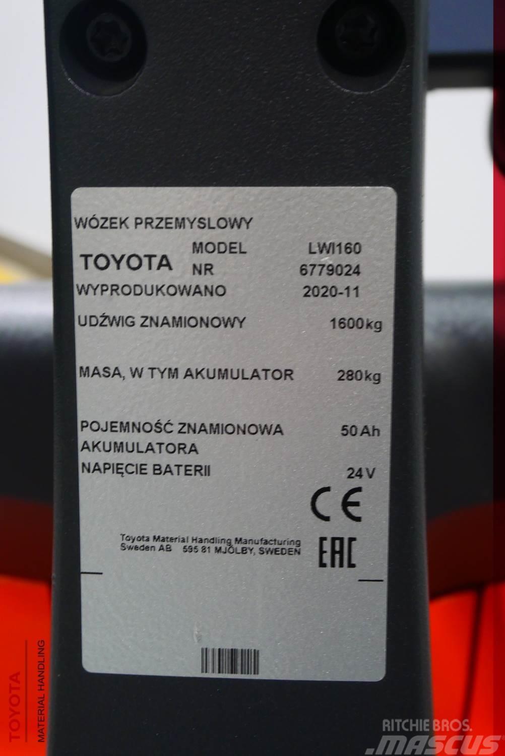 Toyota LWI160 WAGA Nisko podizni električni viličar