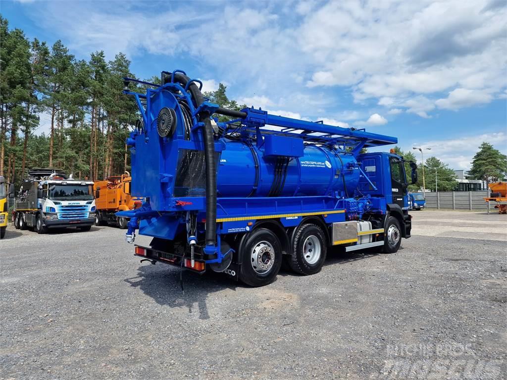 Iveco WUKO MULLER KOMBI FOR CHANNEL CLEANING Kombiji / vakuumski kamioni