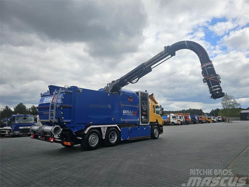 Scania DISAB ENVAC Saugbagger vacuum cleaner excavator su Specijalni kopači
