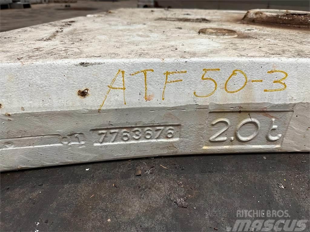 Faun ATF 50-3 counterweight 2 ton Oprema i dijelovi za kranove