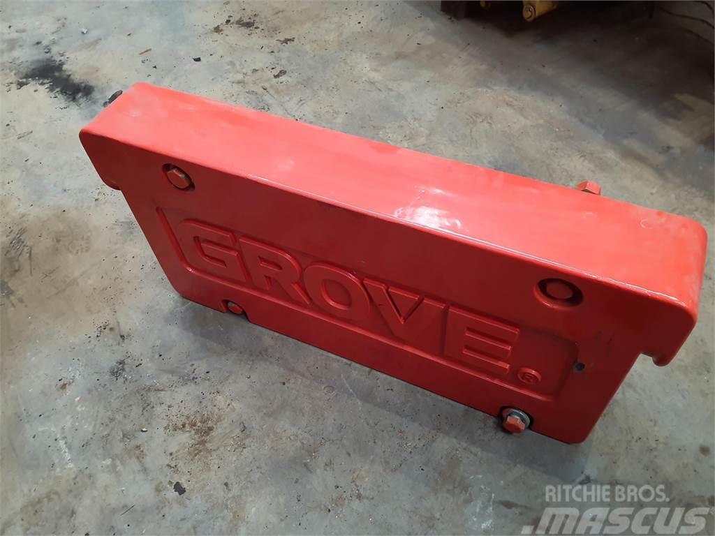Grove GMK 5130-2 counterweight 1 ton Oprema i dijelovi za kranove