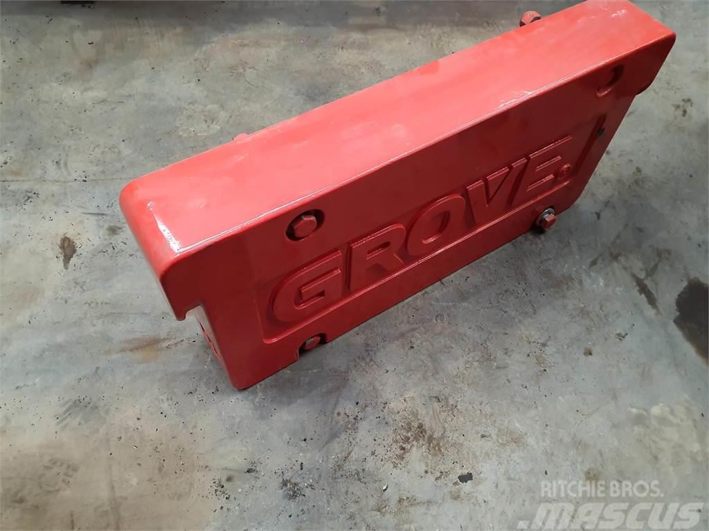 Grove GMK 5130-2 counterweight 1 ton Oprema i dijelovi za kranove