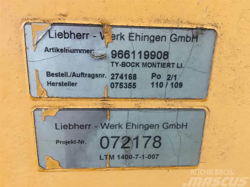 Liebherr LTM 1400-7.1 TY-bracket left pre-ass Oprema i dijelovi za kranove