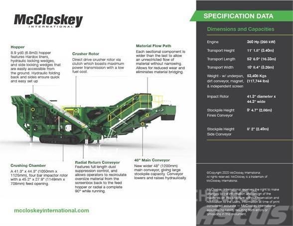 McCloskey I44RV3HD Drobilice