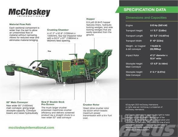 McCloskey I54V3 Drobilice