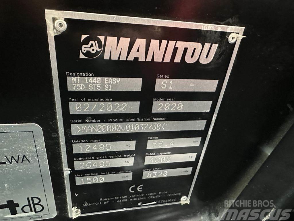 Manitou MT 1440 EASY - TOP ZUSTAND !! Teleskopski viličari