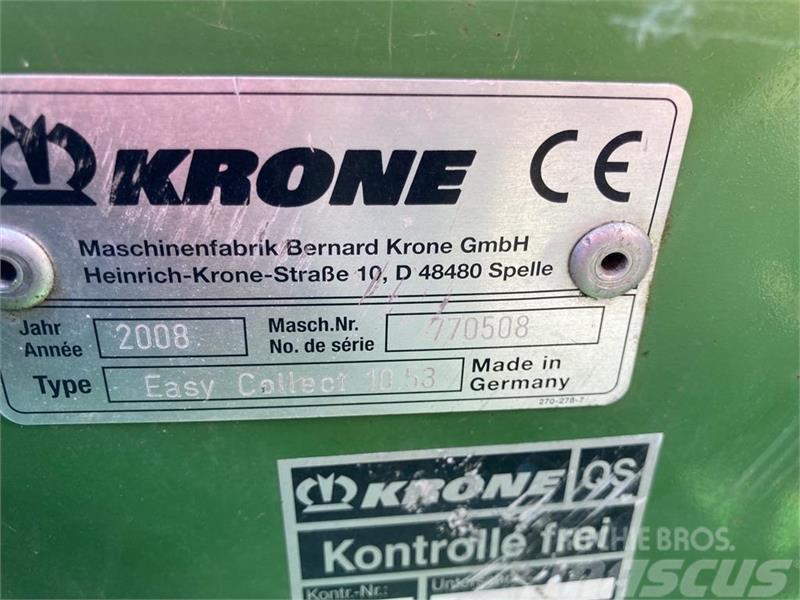 Krone Easycollect 1053 Hay and forage machine accessories