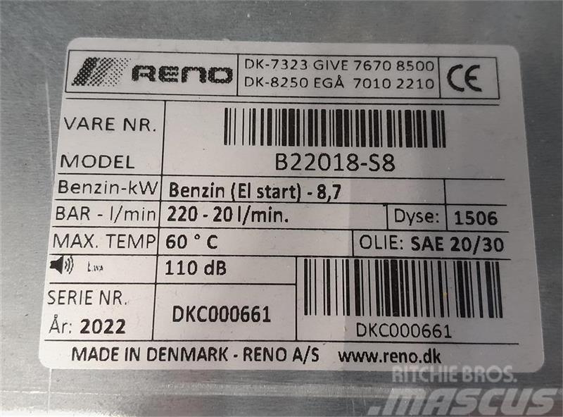 Reno PD 220/20 Industrijski visokotlačni perači