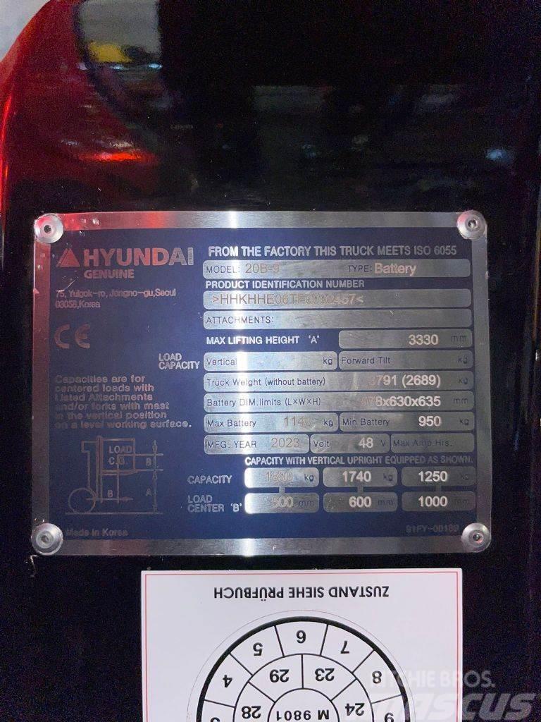Hyundai 20B-9 Električni viličari