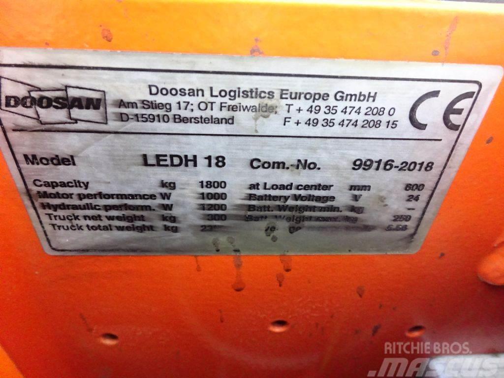 Doosan LEDH18 Nisko podizni električni viličar