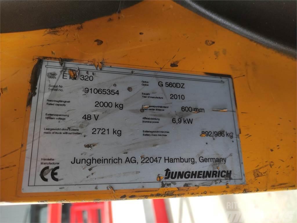 Jungheinrich ETV320 Viličari sa pomičnim stupom