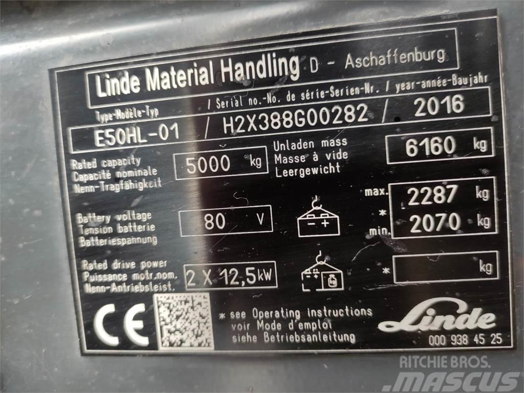 Linde E50HL-01-388 Električni viličari